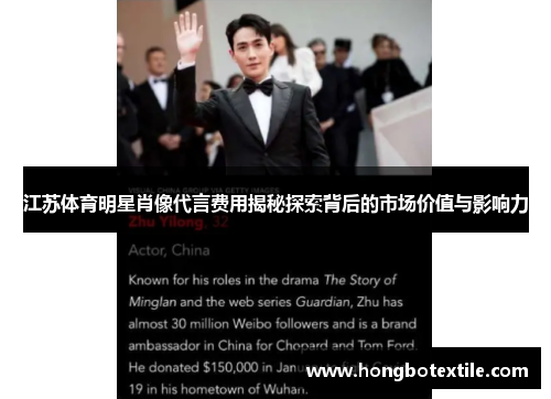 江苏体育明星肖像代言费用揭秘探索背后的市场价值与影响力