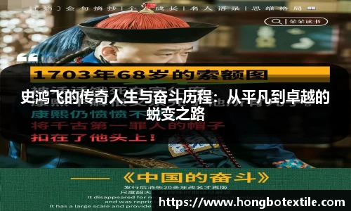 史鸿飞的传奇人生与奋斗历程：从平凡到卓越的蜕变之路